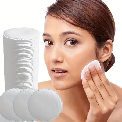 Round Shape Cosmetic Cotton Pads